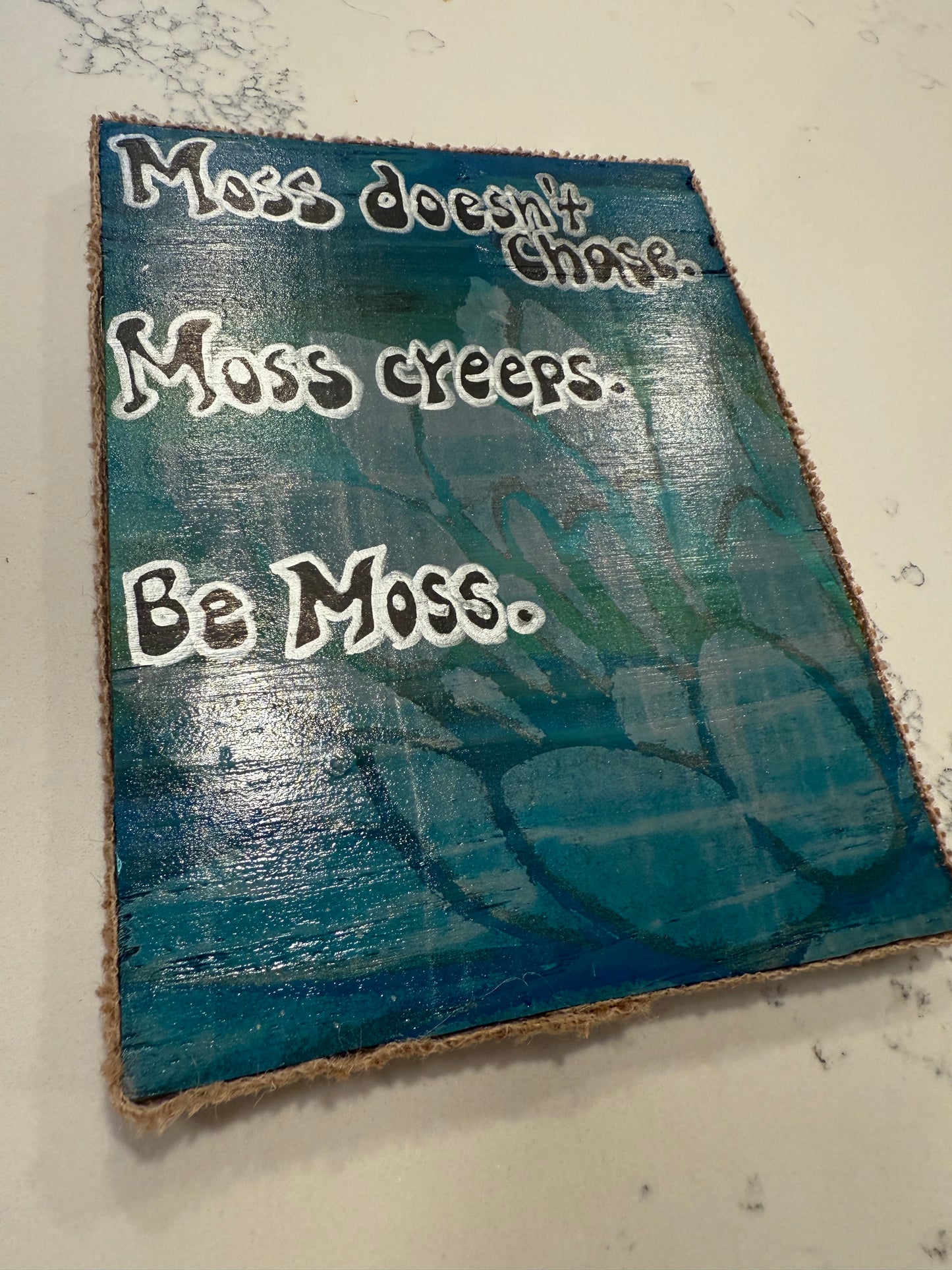 “Moss doesn’t chase.”