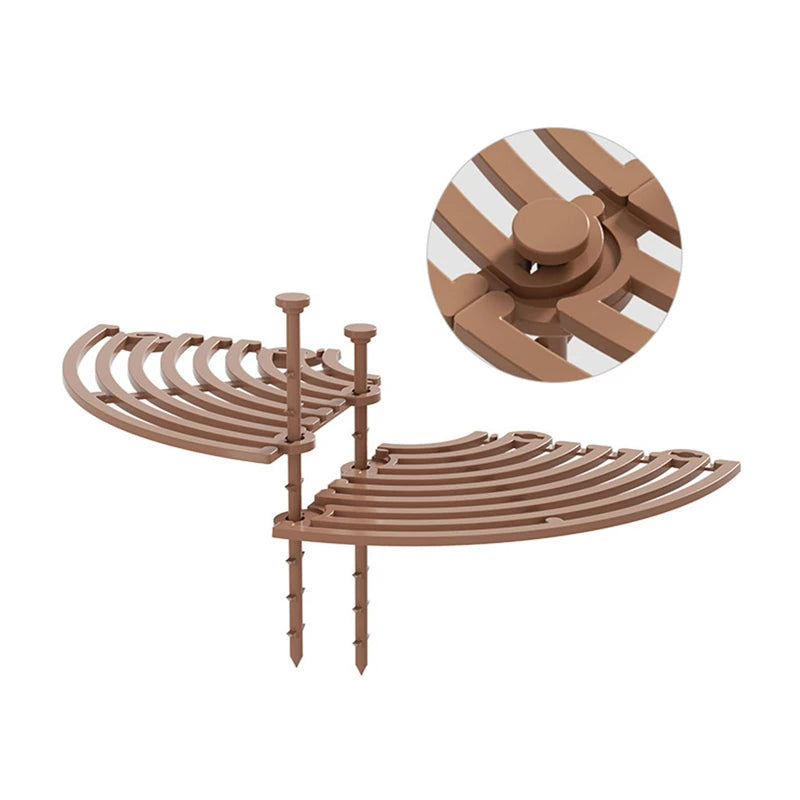 1PC Plant Pot Soil Guard With Nails Plant Pot Grid Flower Pot Cover Baby Safety Mouse Garden Home Plant Protector Repel Cats