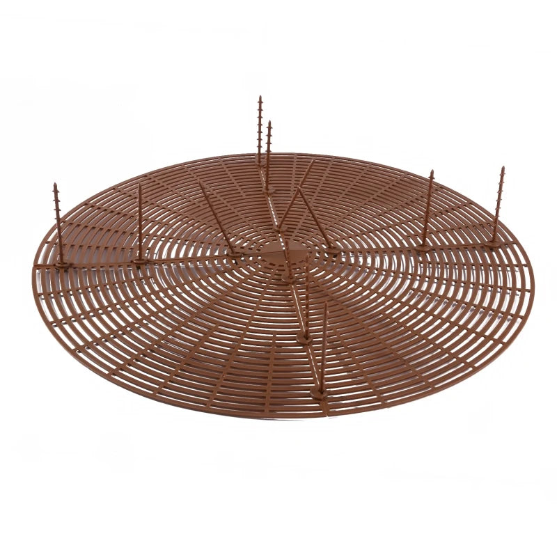 1PC Plant Pot Soil Guard With Nails Plant Pot Grid Flower Pot Cover Baby Safety Mouse Garden Home Plant Protector Repel Cats