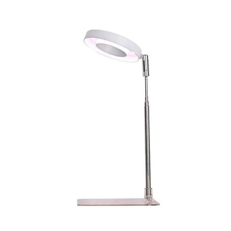 Grow Light Full Spectrum Light LED Grow Indoor Height Angle Adjustable Ring Grow Light Timer Height Adjustable USB Powered