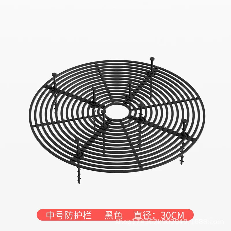 1PC Plant Pot Soil Guard With Nails Plant Pot Grid Flower Pot Cover Baby Safety Mouse Garden Home Plant Protector Repel Cats