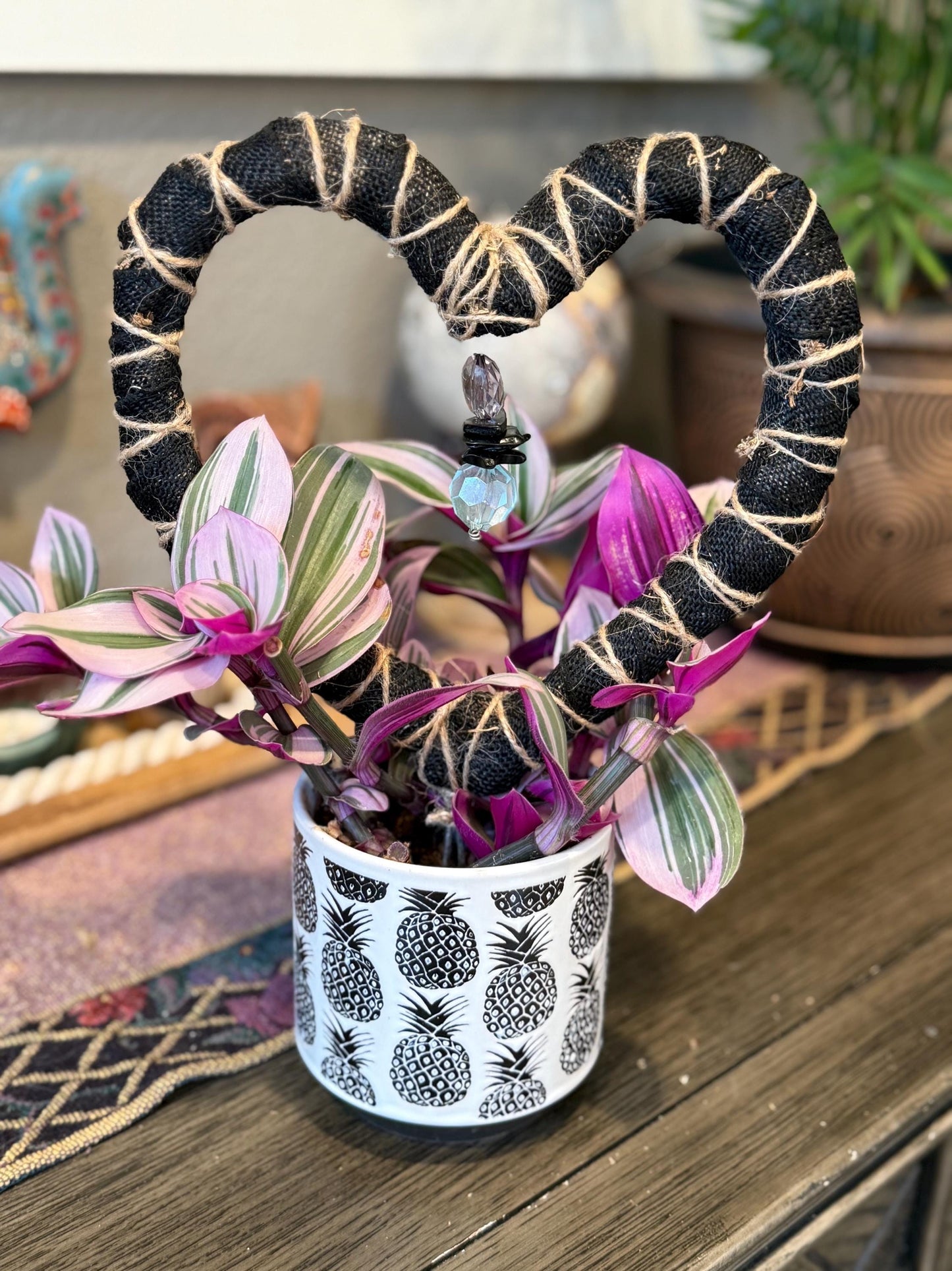 Heart Premium Sphagnum Moss Grow Pole for Indoor House Plants